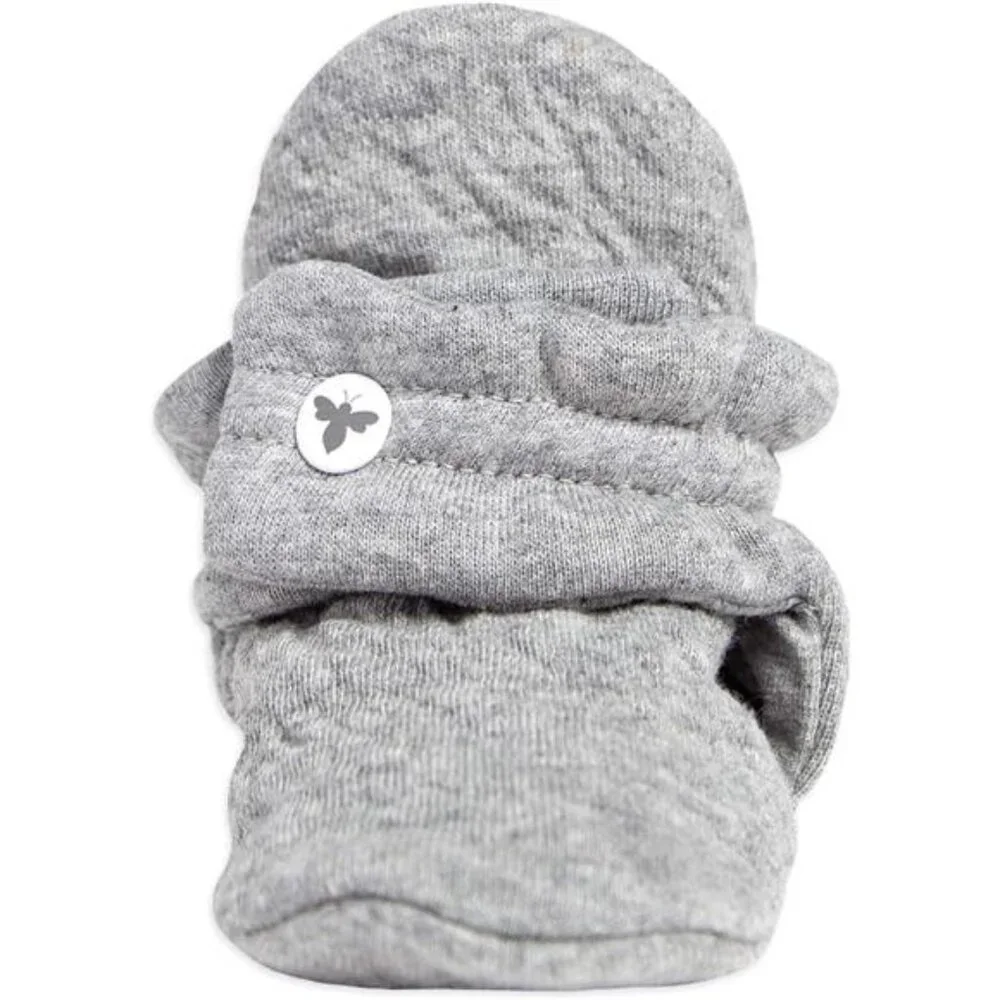 Baby Unisex Baby Booties Organic‎ Cotton Adjustable Infant Shoes Slipper Sock